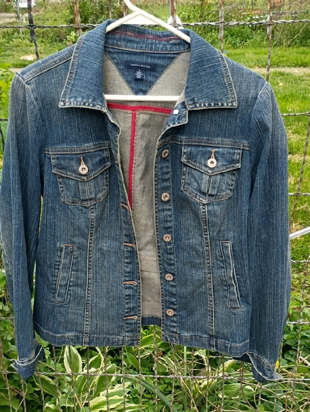 Tommy Hilfiger Dark Blue Denim Trucker Jacket
